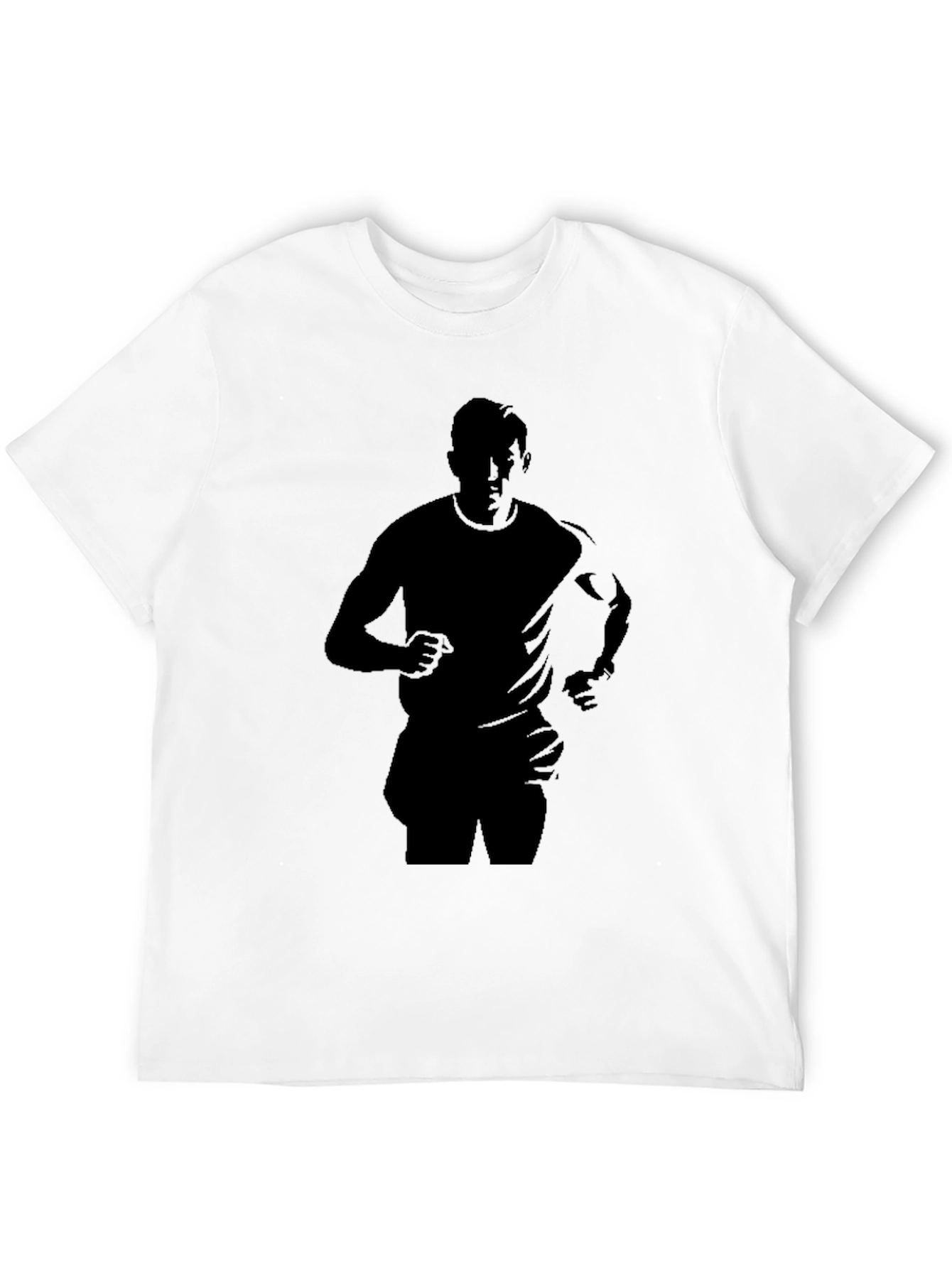 Silhouette Runner Black T-Shirt