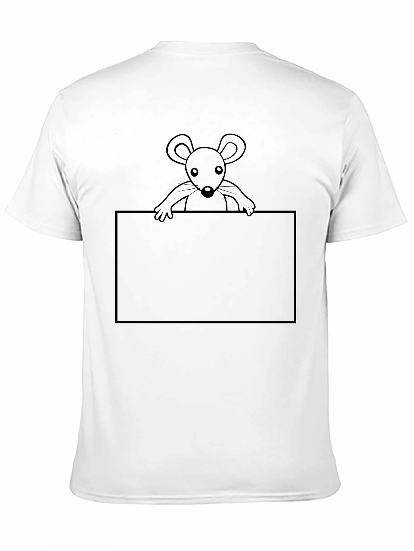 Black Mouse Graphic T-Shirt