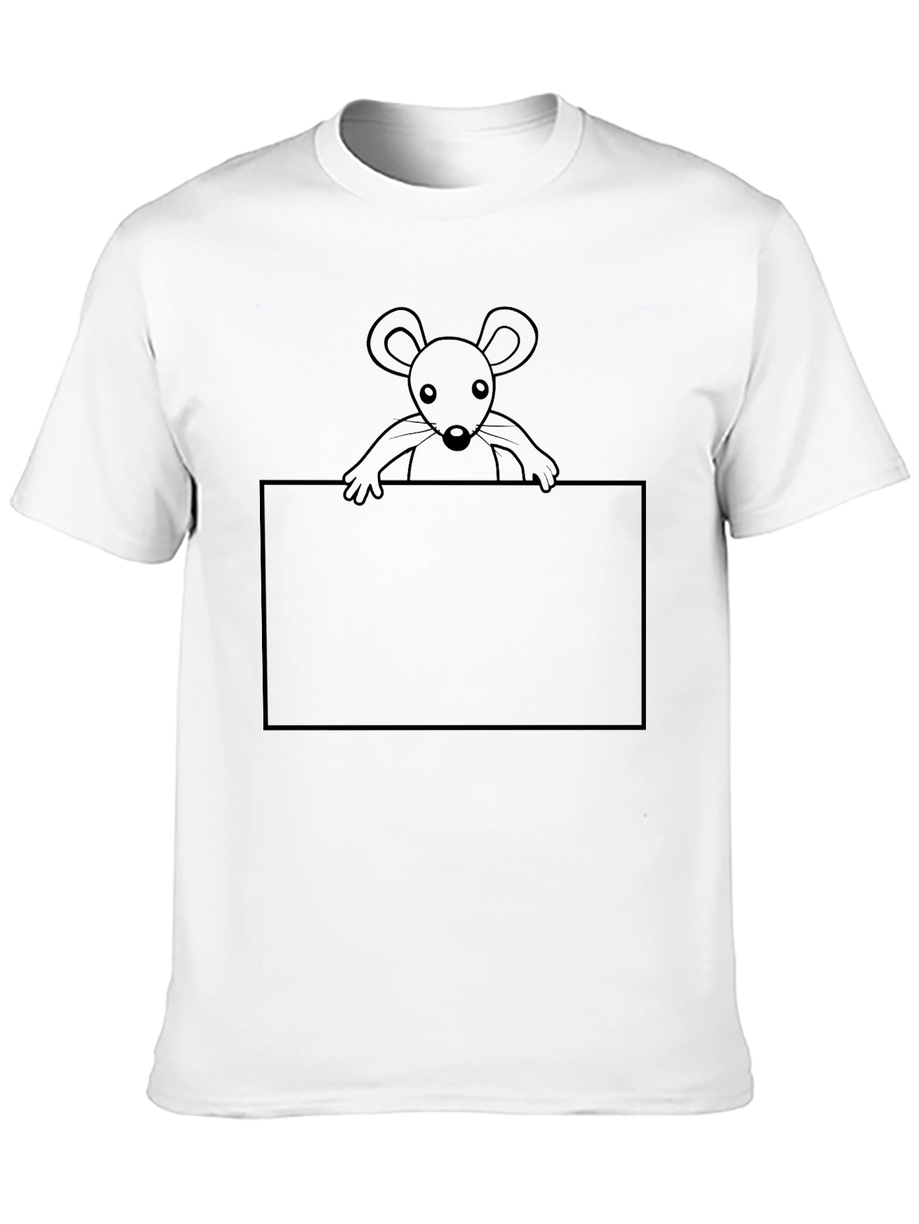 Black Mouse Graphic T-Shirt