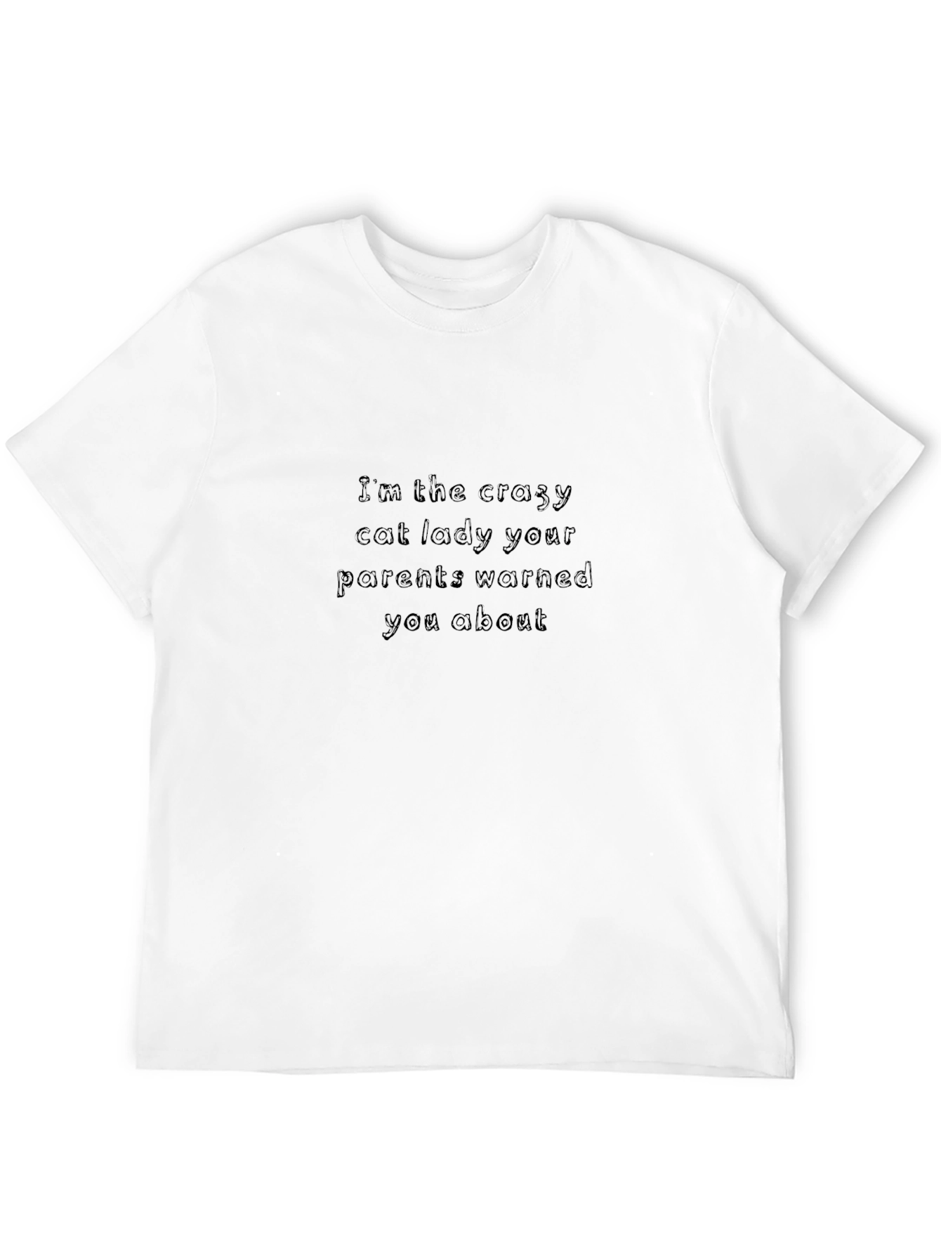 Crazy Cat Lady T-Shirt - Unisex Crew Neck