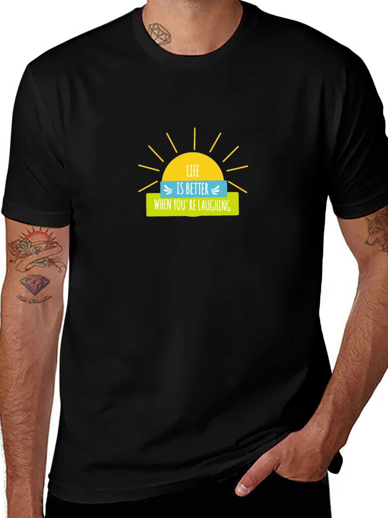 Life is Better When Youre Laughing Graphic Tee
