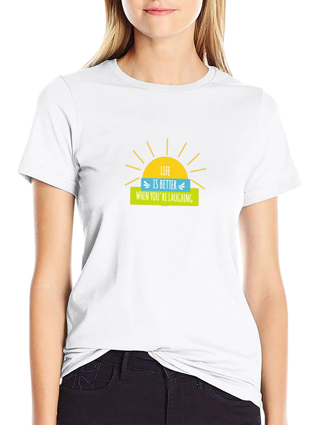 Life is Better When Youre Laughing Graphic Tee