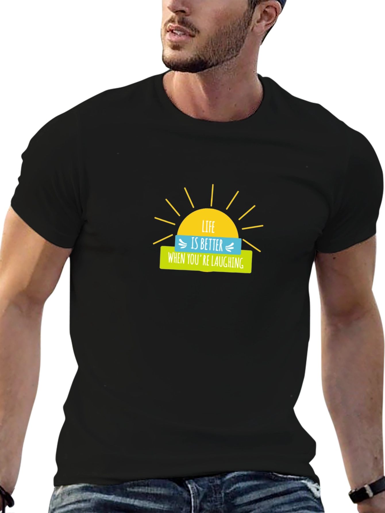 Life is Better When Youre Laughing Graphic Tee