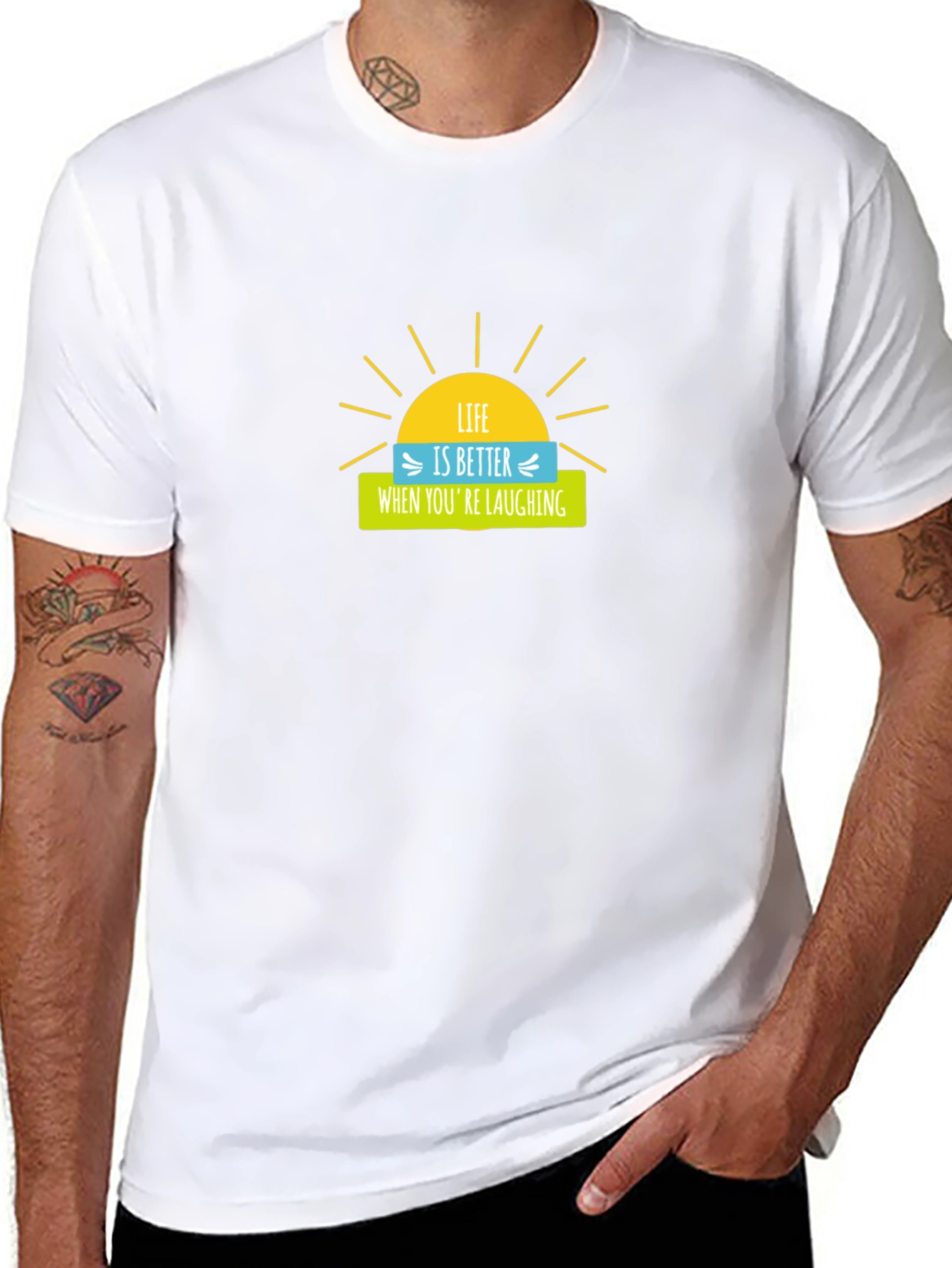 Life is Better When Youre Laughing Graphic Tee