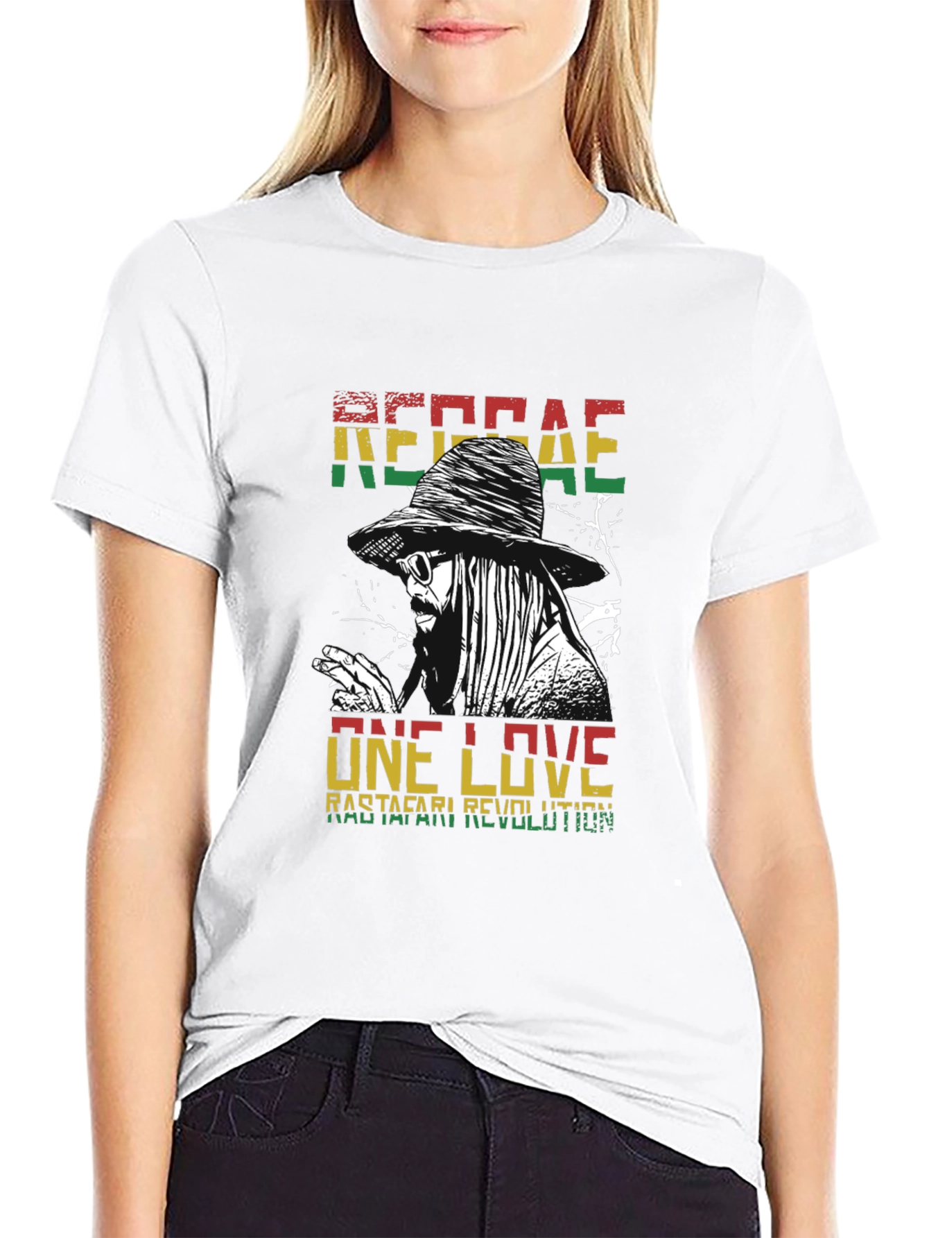 Reggae One Love T-Shirt - Rastafari Revolution