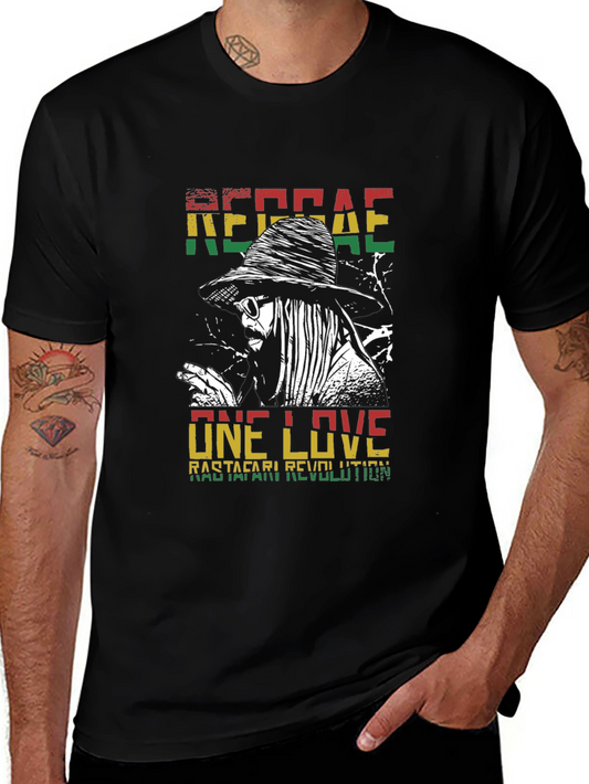 Reggae One Love T-Shirt - Rastafari Revolution