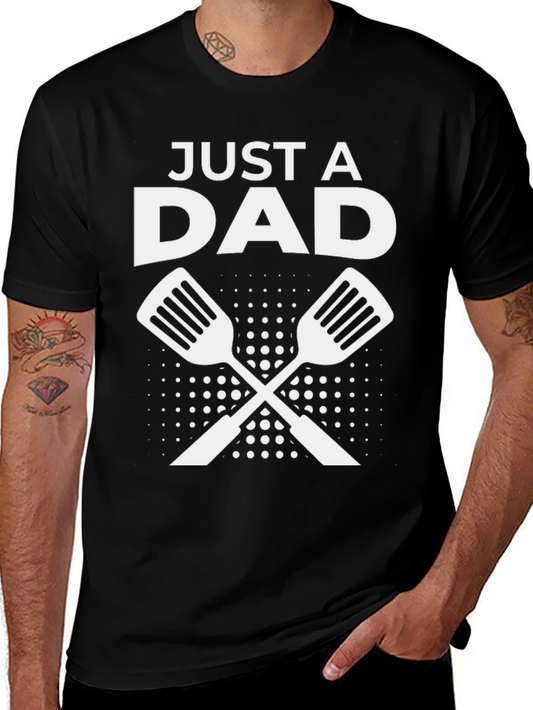 Just a Dad BBQ Grilling T-Shirt