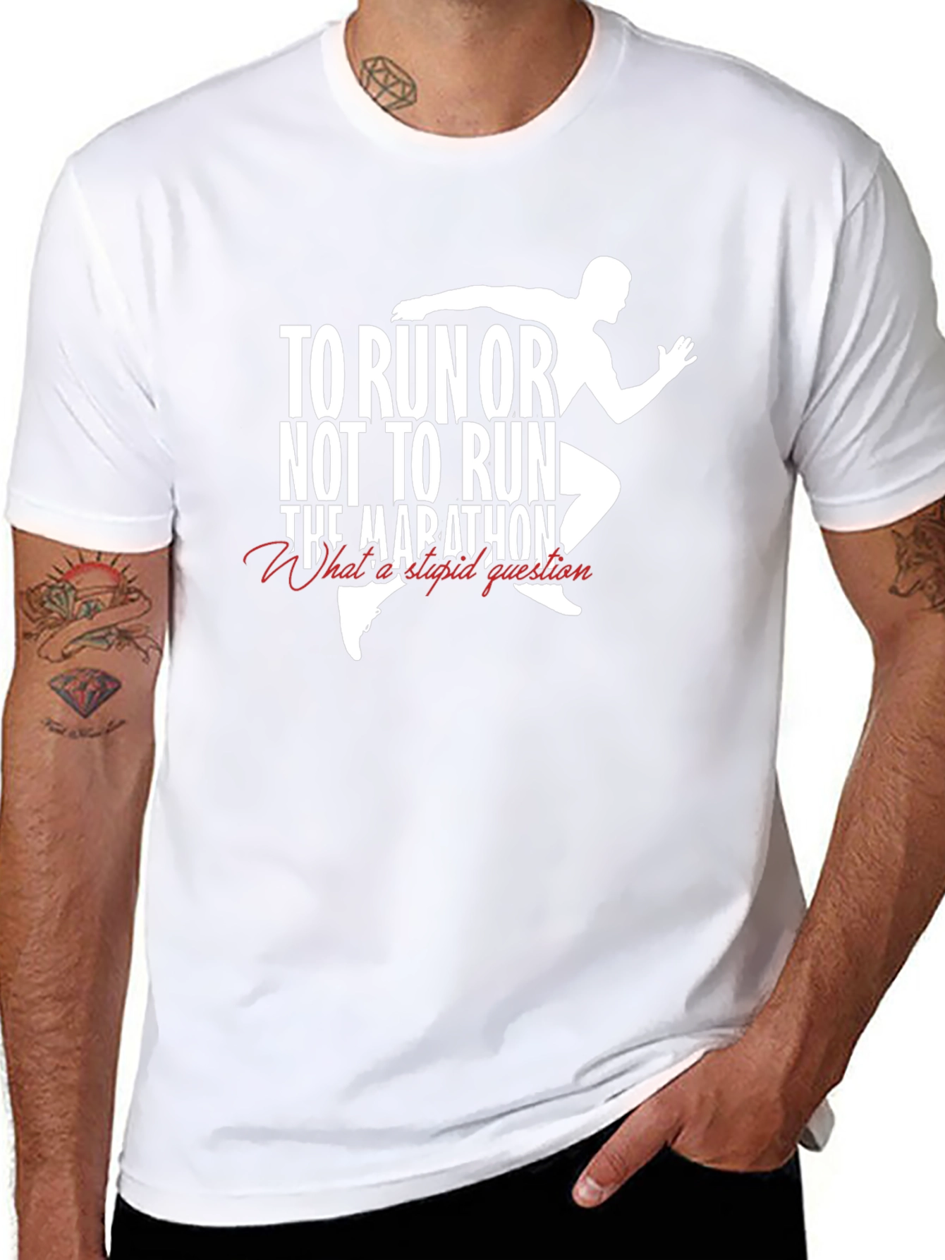 To Run or Not to Run T-Shirt Marathon