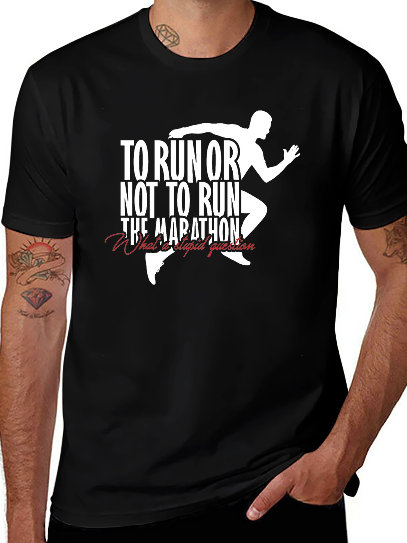 To Run or Not to Run T-Shirt Marathon