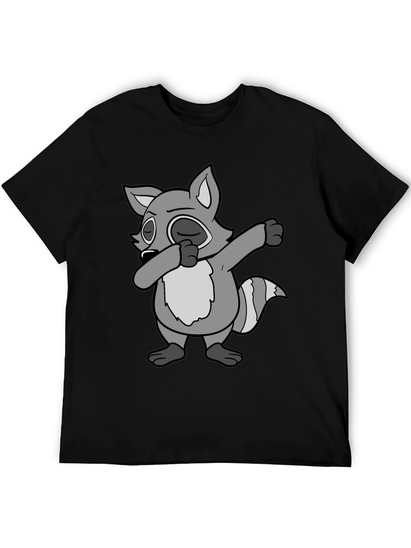 Dabbing Raccoon Graphic Tee
