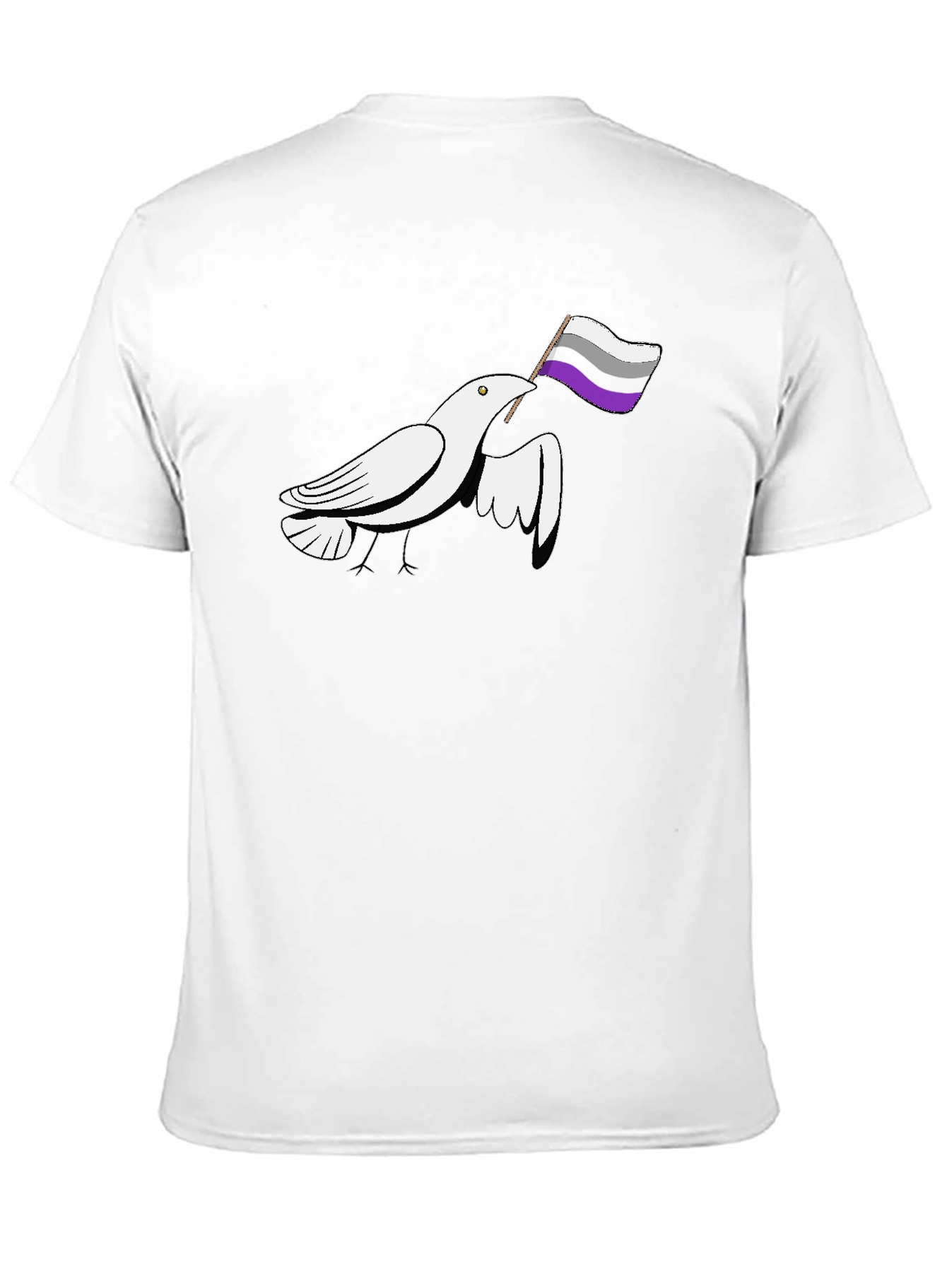 Asexual Pride Dove T-Shirt