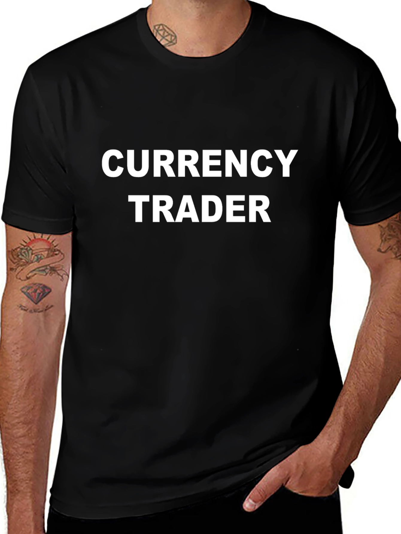 Currency Trader Black T-Shirt