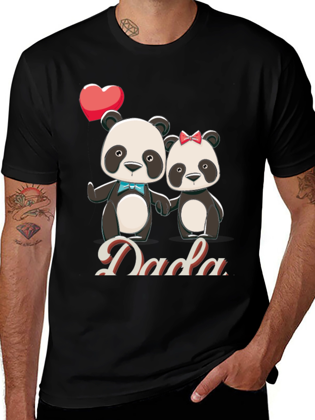 Cute Dada Panda T-Shirt