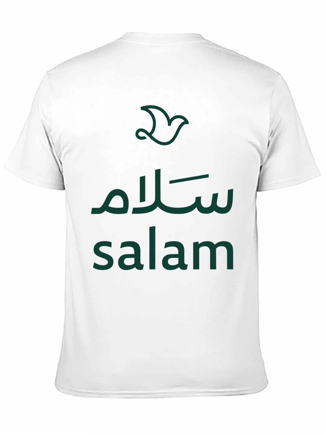 Salam T-Shirt - Peace Dove Design