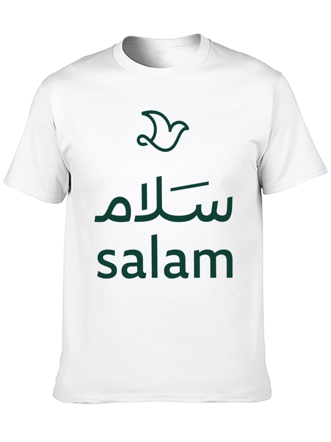 Salam T-Shirt - Peace Dove Design