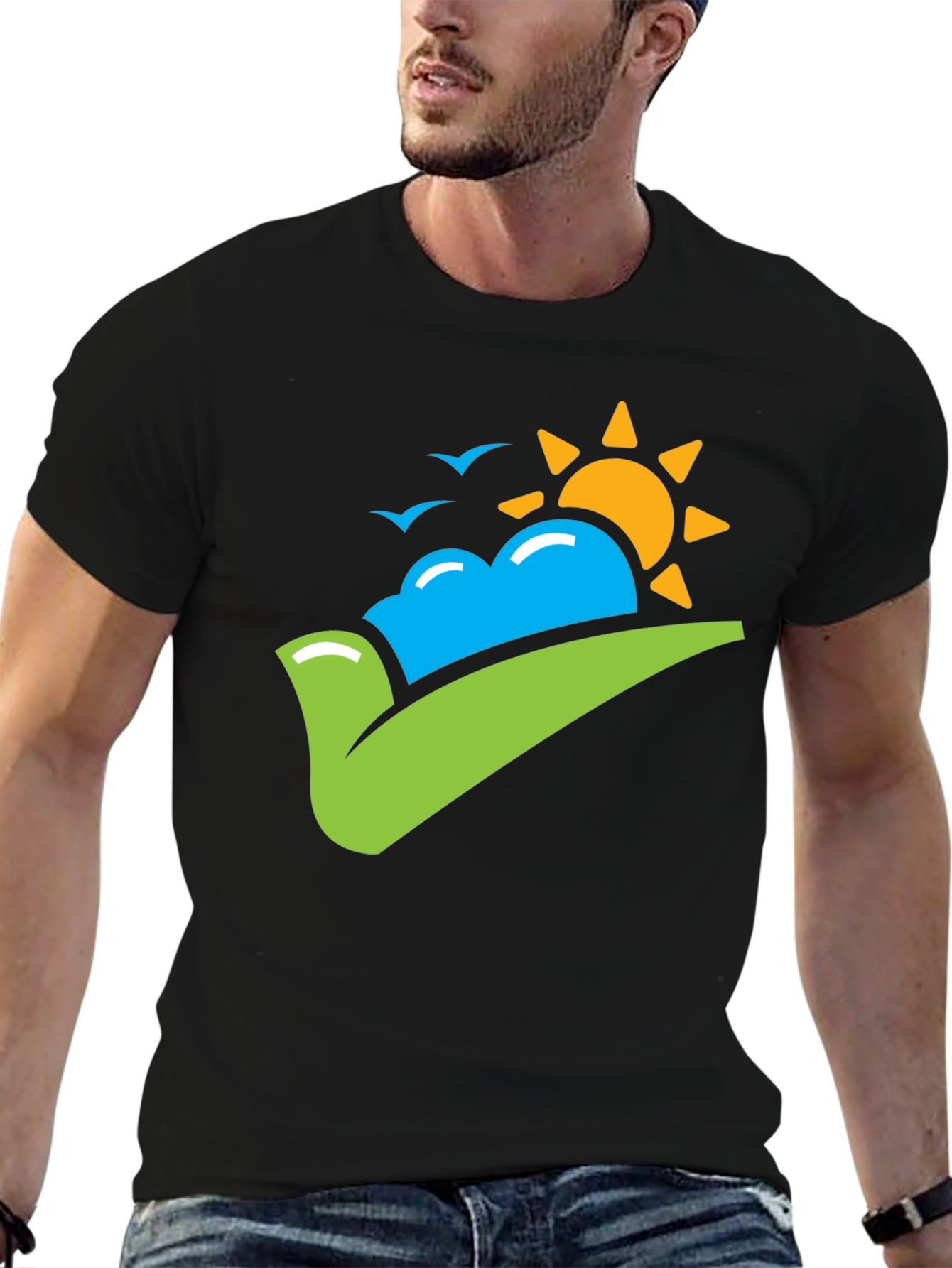 Nature Inspired Graphic T-Shirt