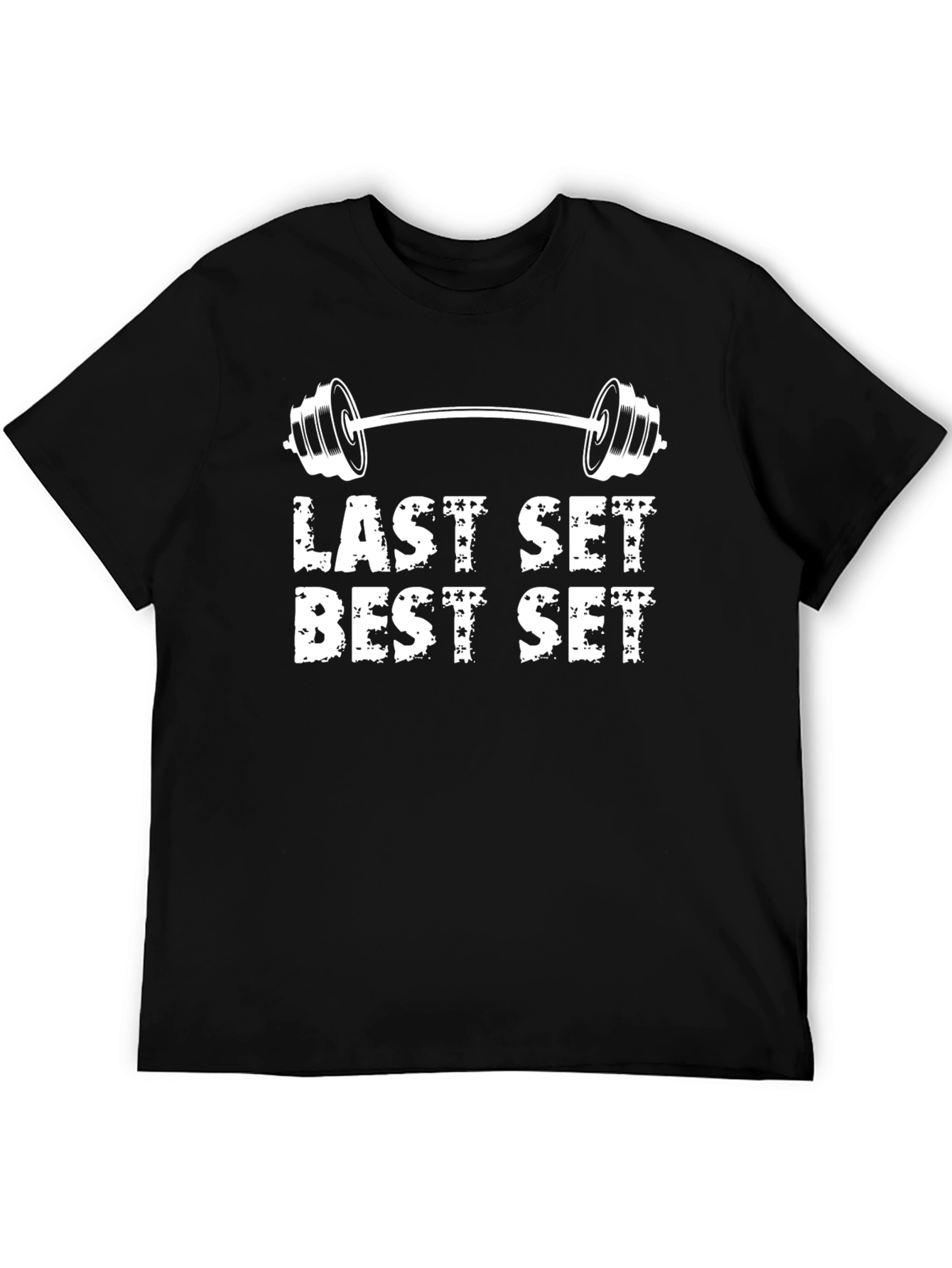 Last Set Best Set Black Graphic T-Shirt