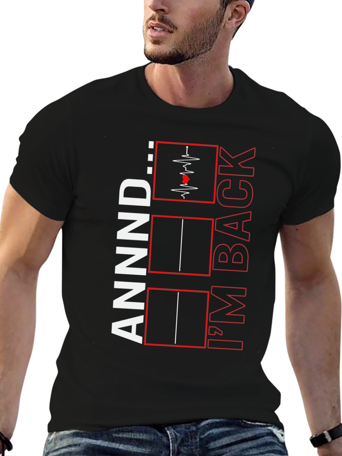 IM BACK! Funny Graphic Tee