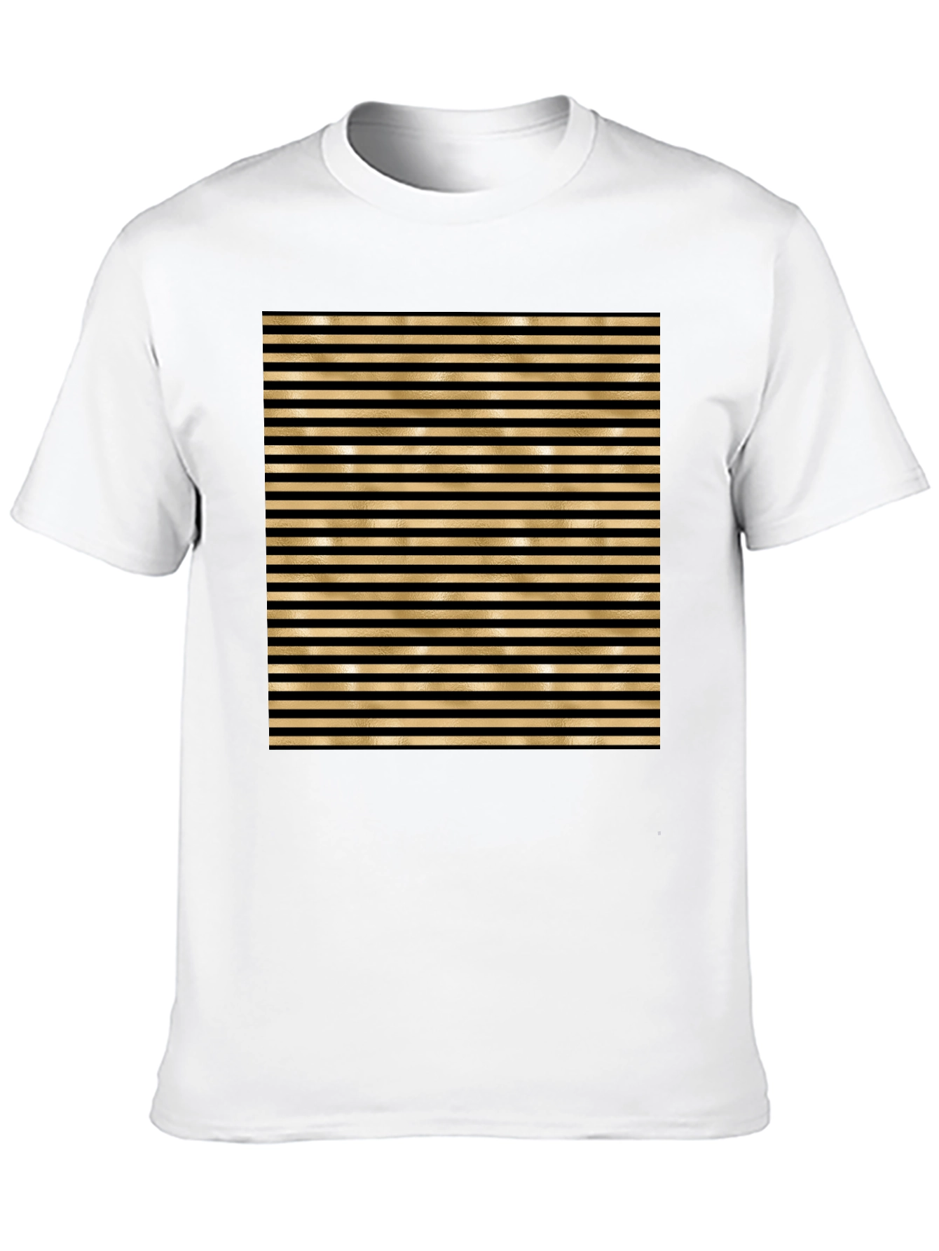 Striped Black T-Shirt