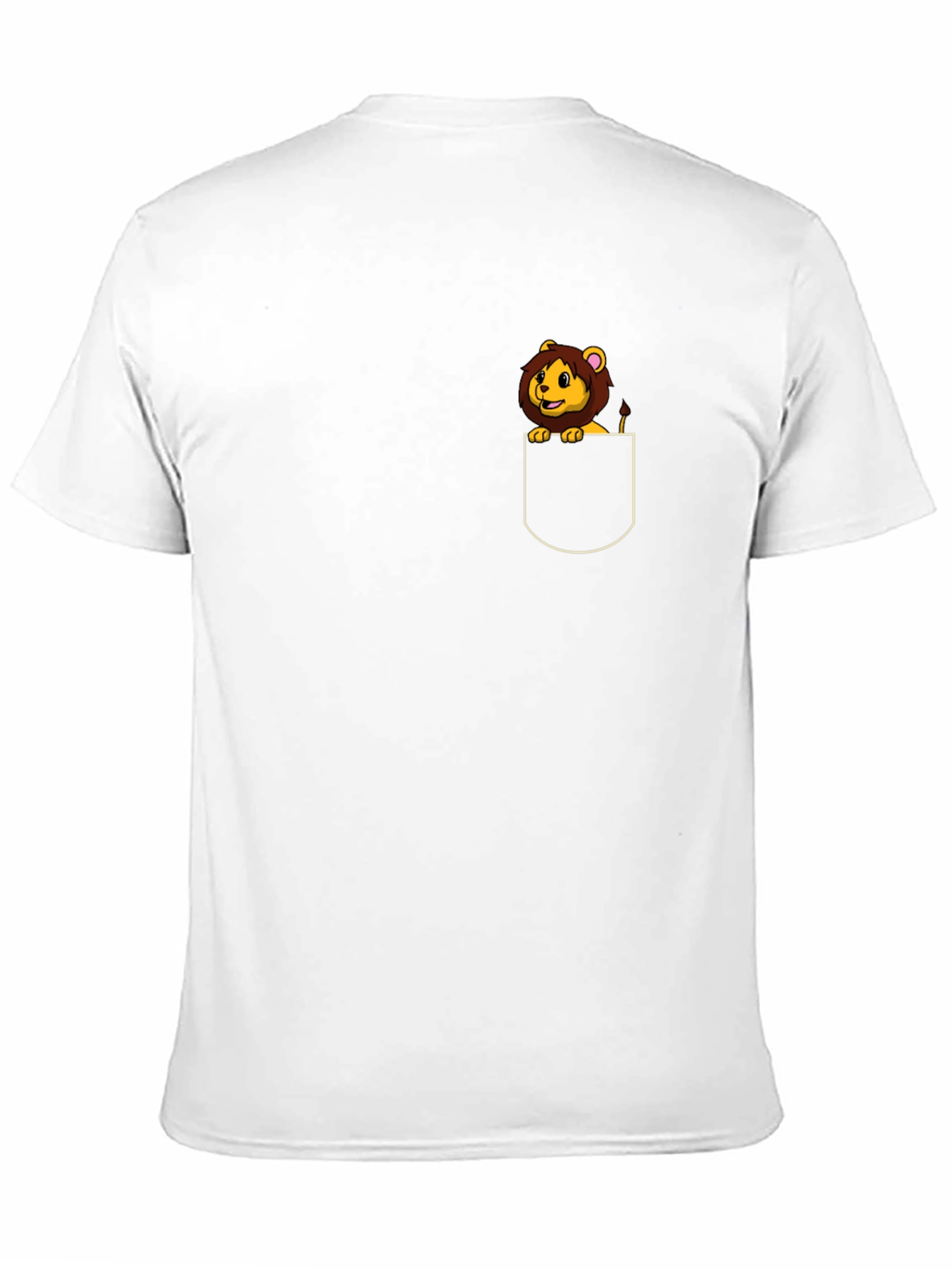 Lion Cub Pocket Tee - Fun & Stylish