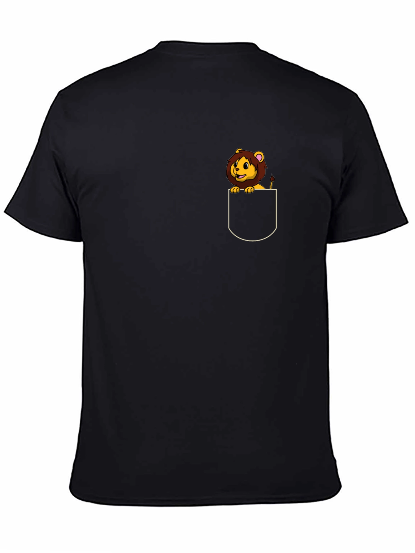 Lion Cub Pocket Tee - Fun & Stylish