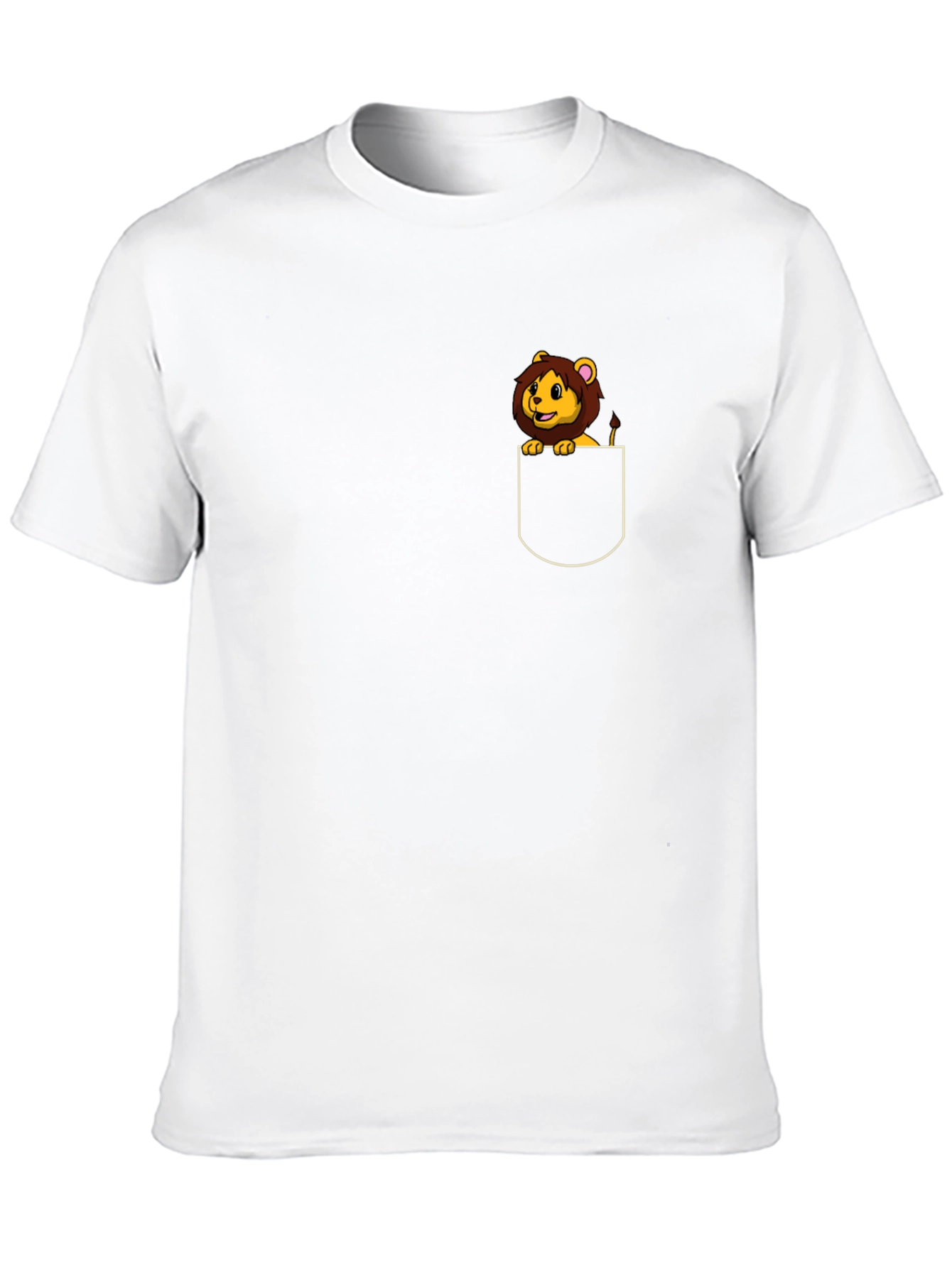 Lion Cub Pocket Tee - Fun & Stylish