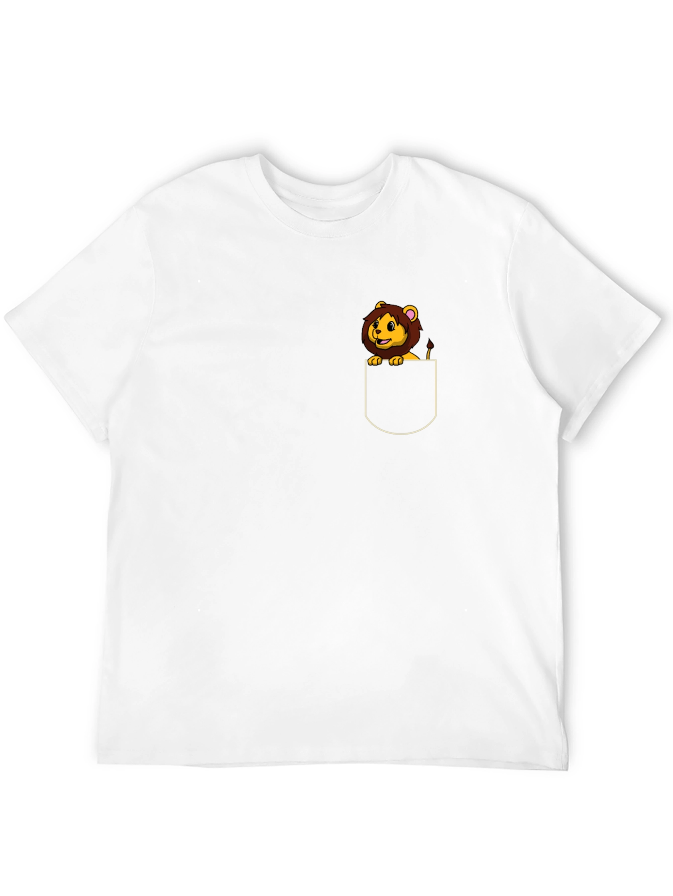Lion Cub Pocket Tee - Fun & Stylish