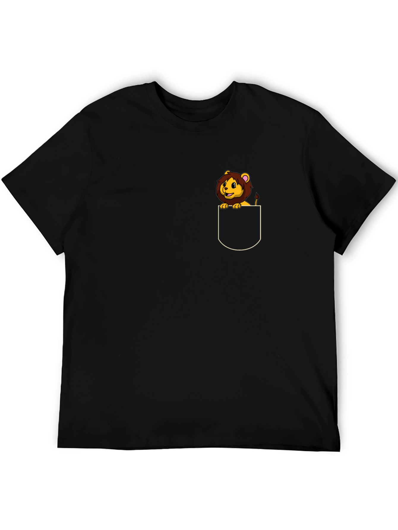 Lion Cub Pocket Tee - Fun & Stylish