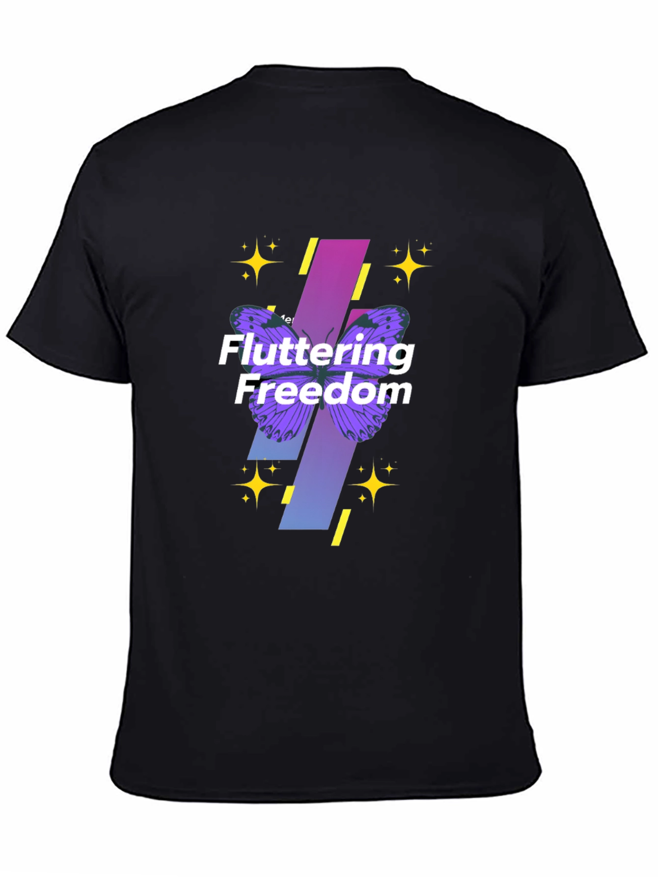 Fluttering Freedom Graphic T-Shirt