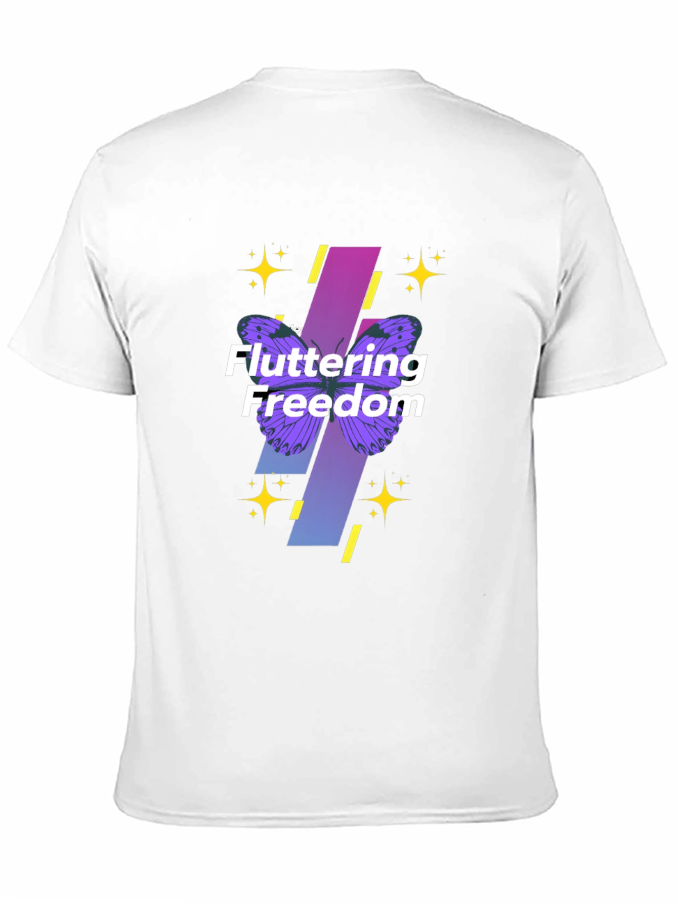 Fluttering Freedom Graphic T-Shirt