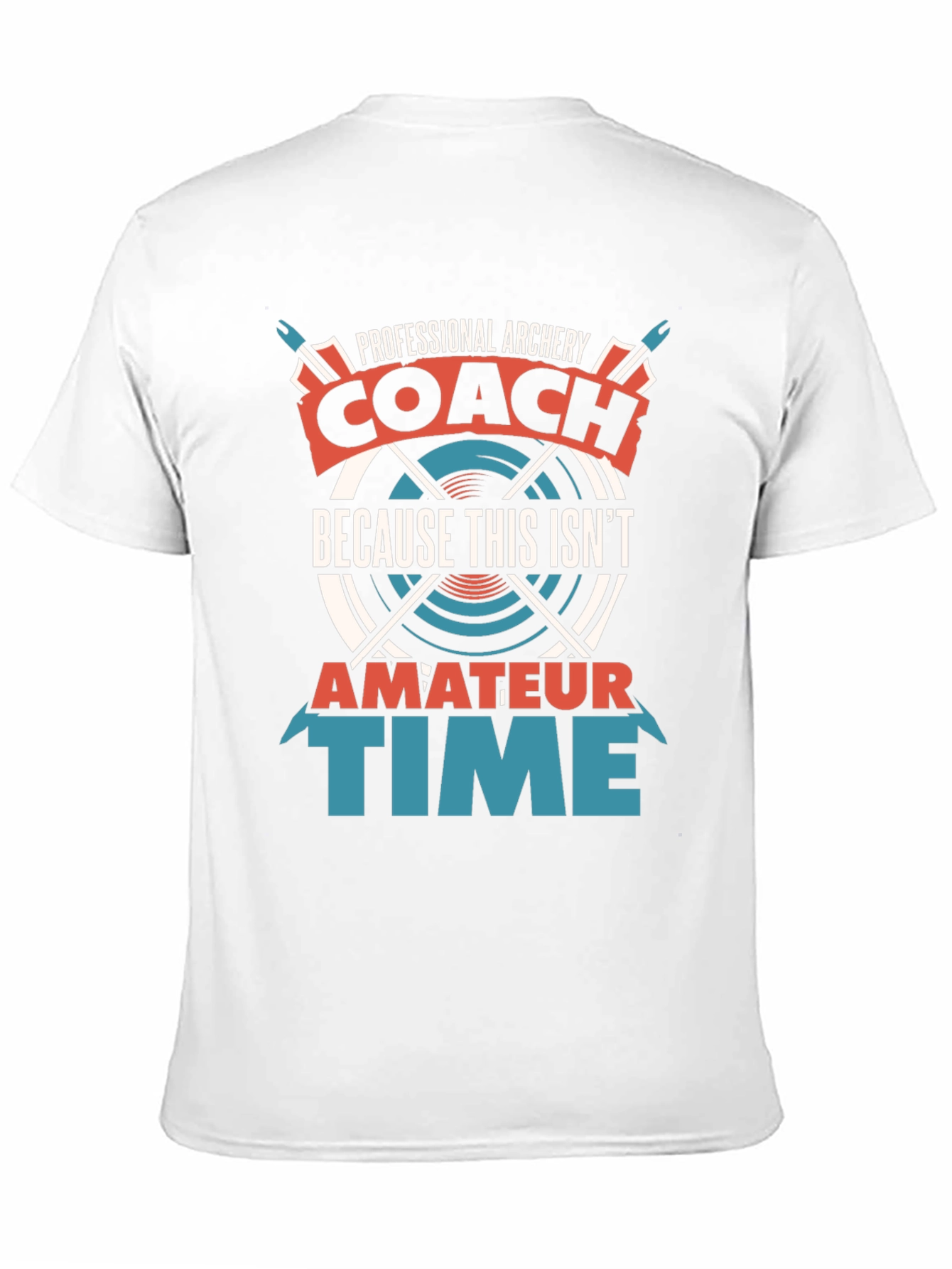 Archery Coach T-Shirt - Professional Archery Design