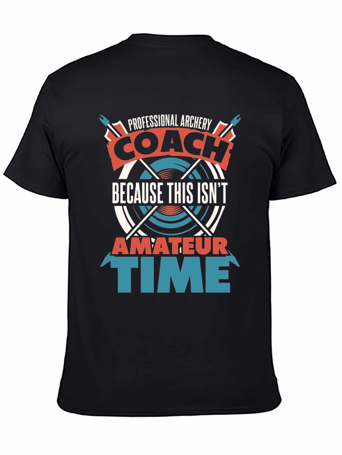 Archery Coach T-Shirt - Professional Archery Design