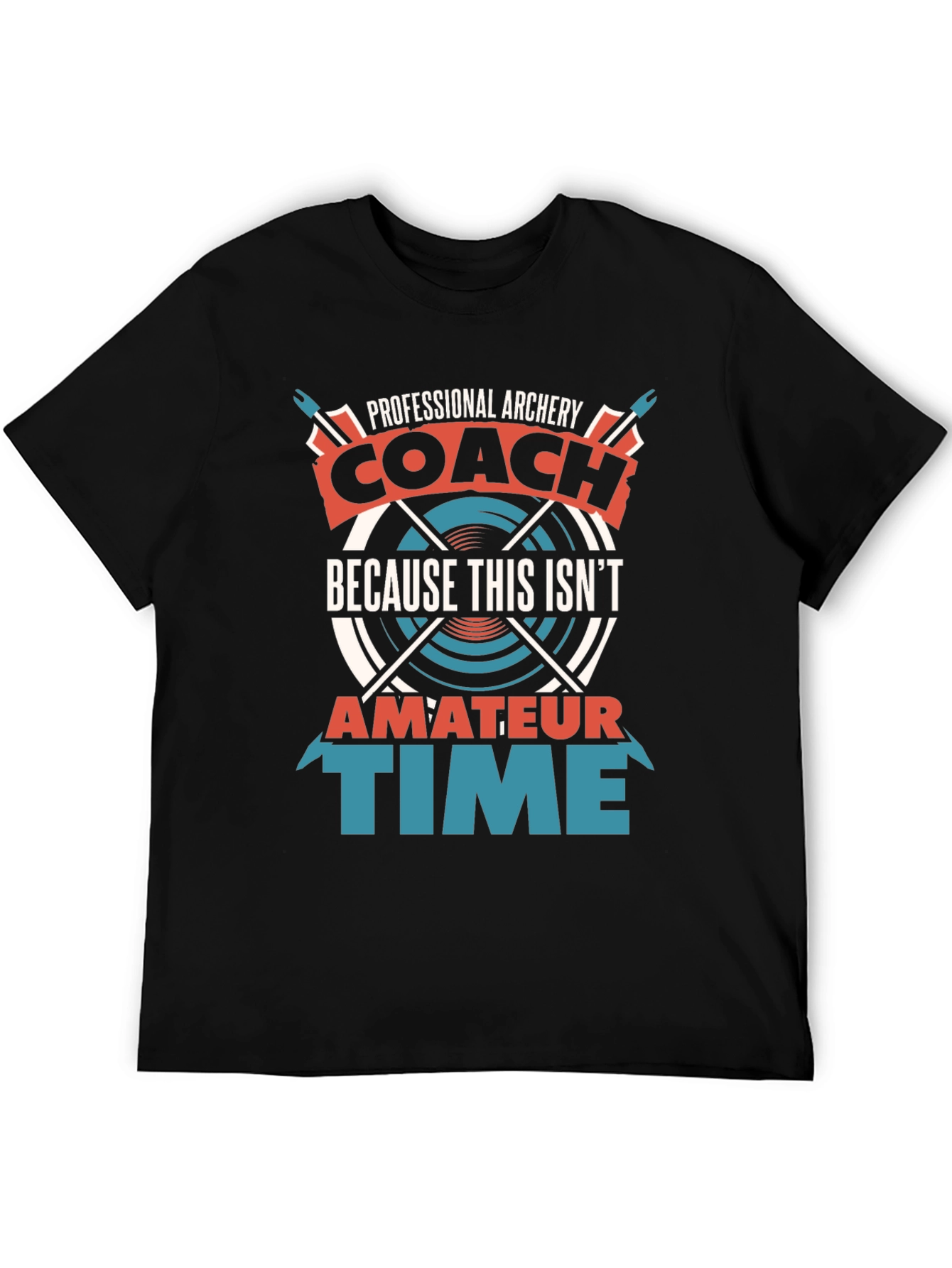 Archery Coach T-Shirt - Professional Archery Design
