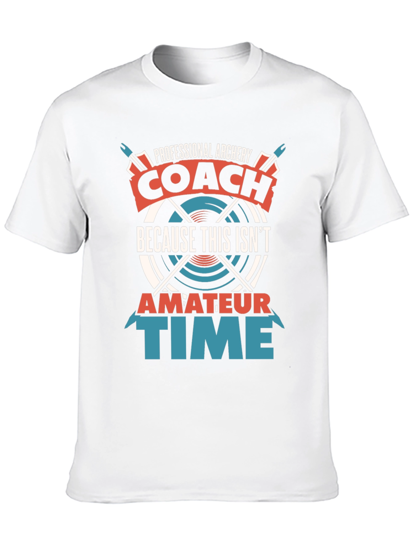 Archery Coach T-Shirt - Professional Archery Design