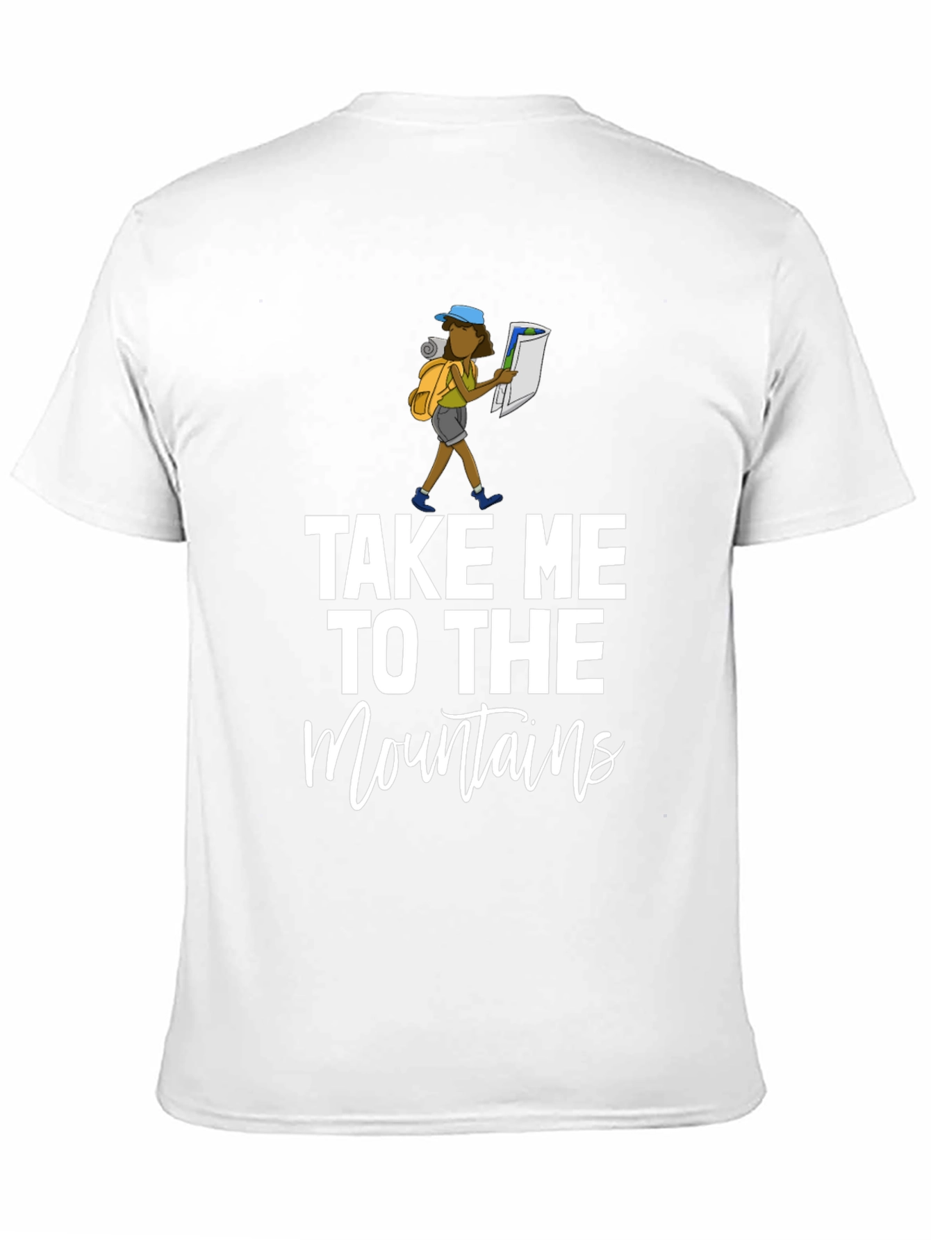 Take Me to the Mountains Black Graphic Tee