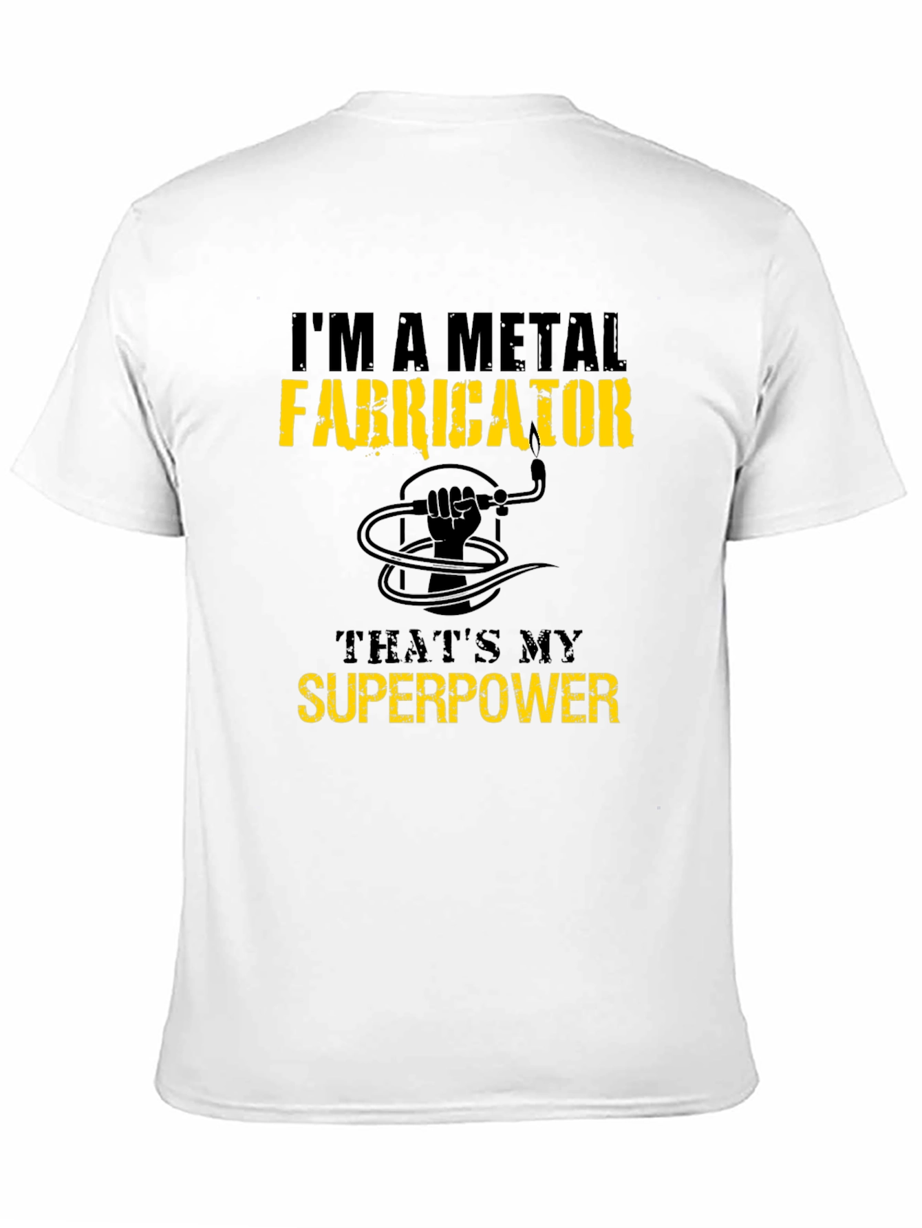 Metal Fabricator Superpower T-Shirt - Black