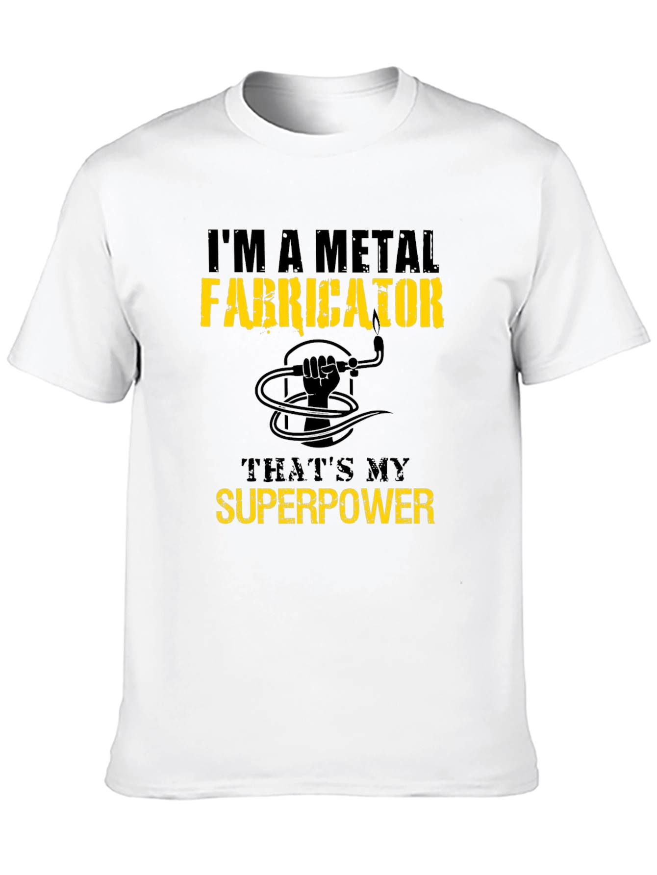 Metal Fabricator Superpower T-Shirt - Black