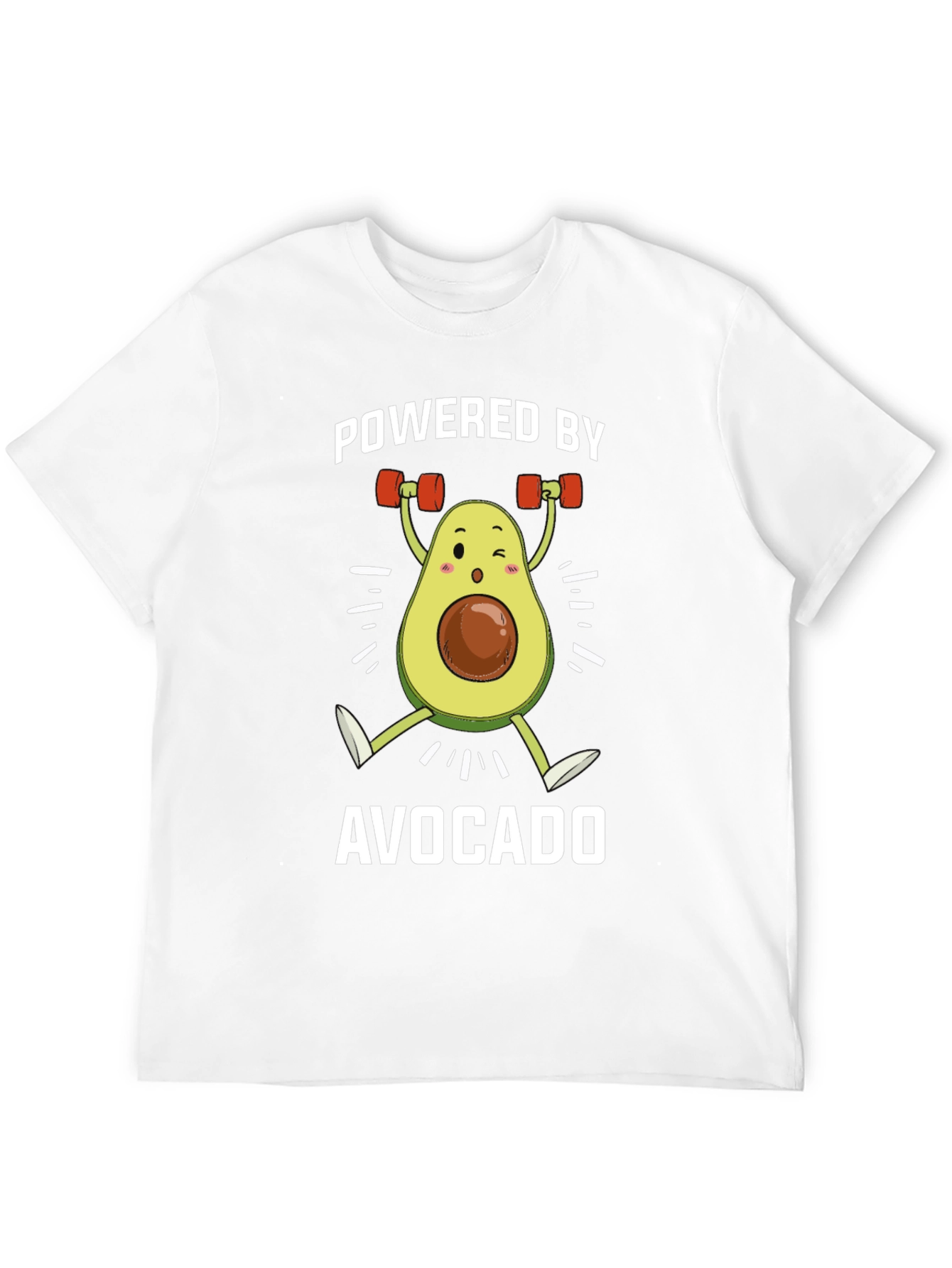 Powered by Avocado Black T-Shirt
