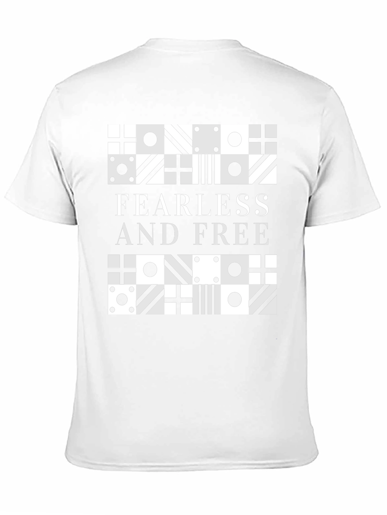 Fearless and Free Graphic Tee - Stylish Unisex Shirt