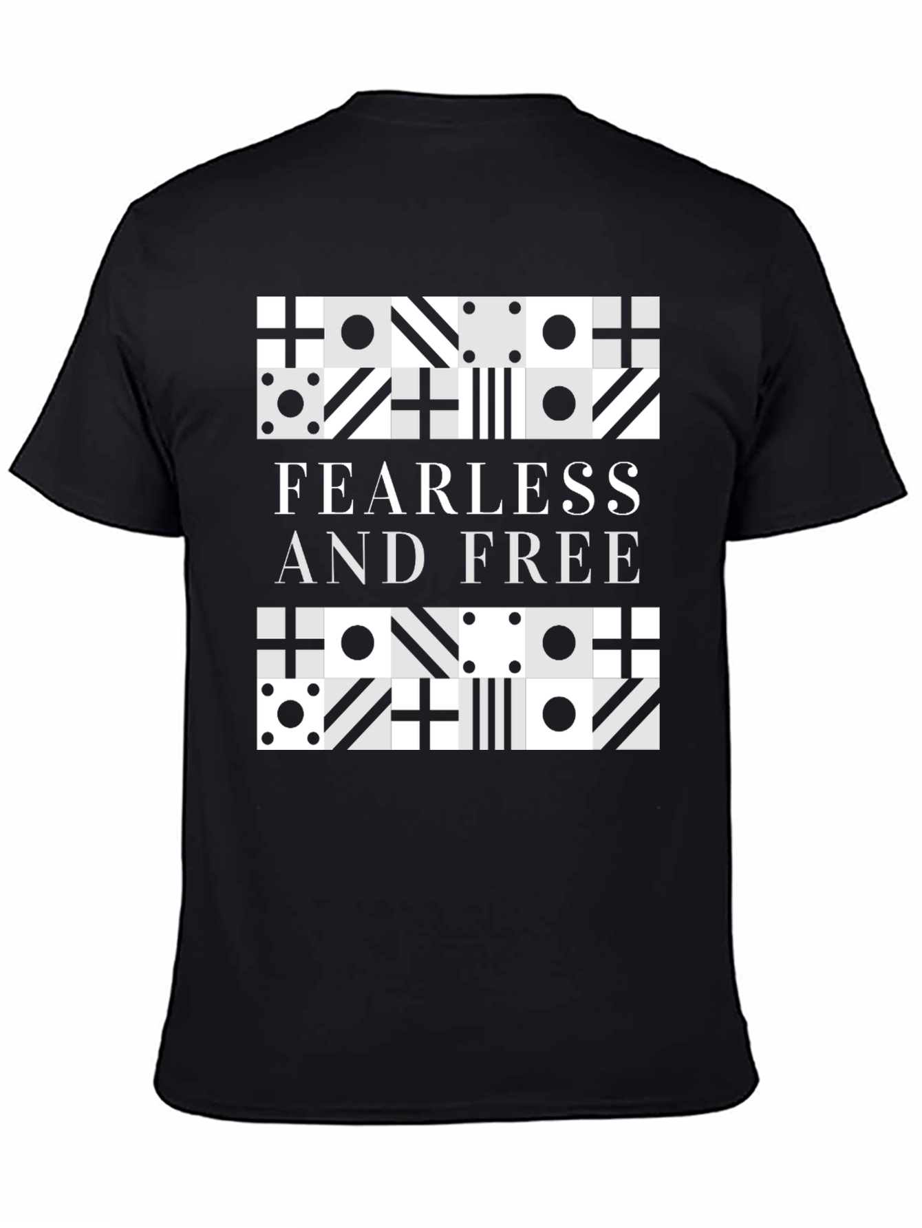 Fearless and Free Graphic Tee - Stylish Unisex Shirt