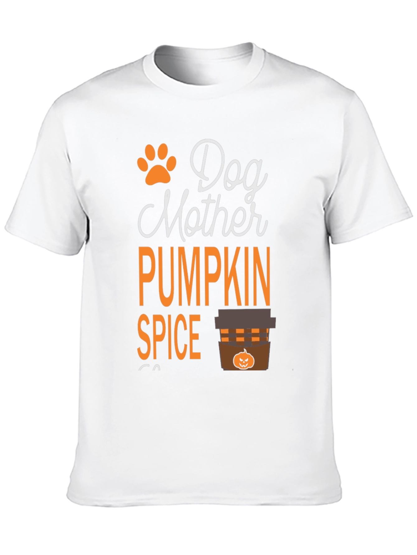 Dog Mother Pumpkin Spice Latte T-Shirt
