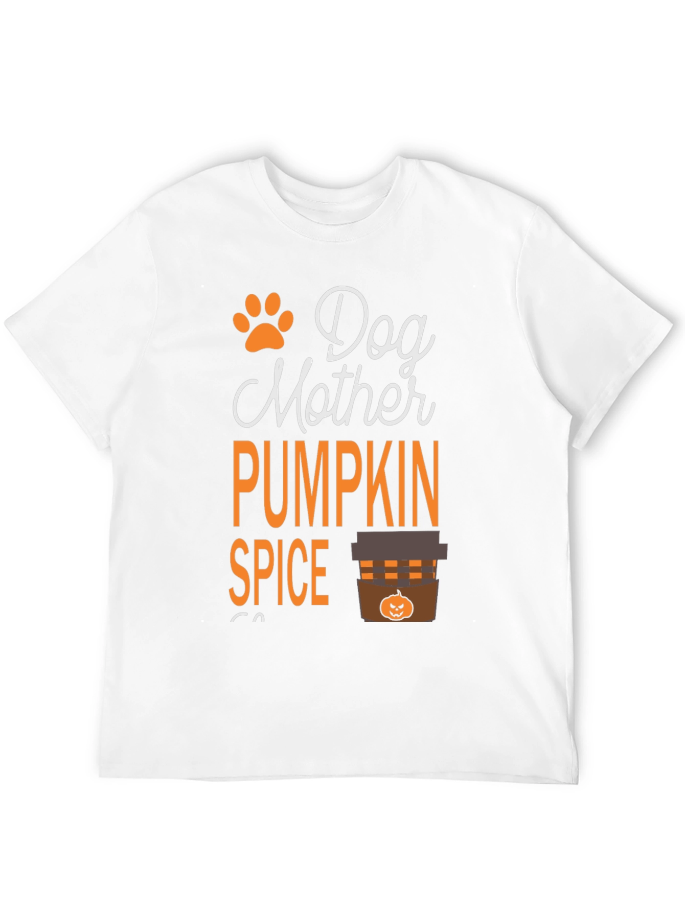 Dog Mother Pumpkin Spice Latte T-Shirt