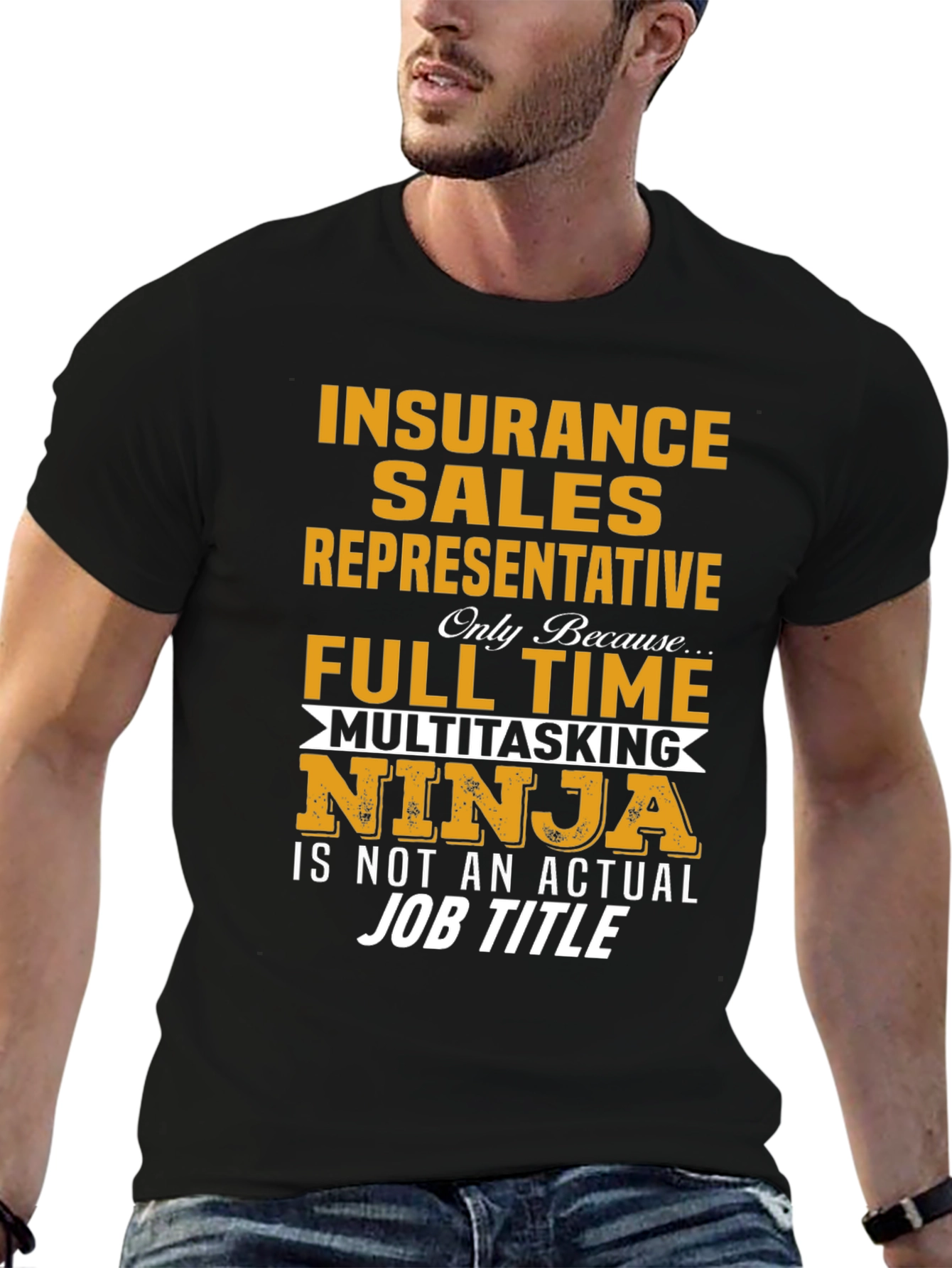 Insurance Sales Representative Ninja T-Shirt
