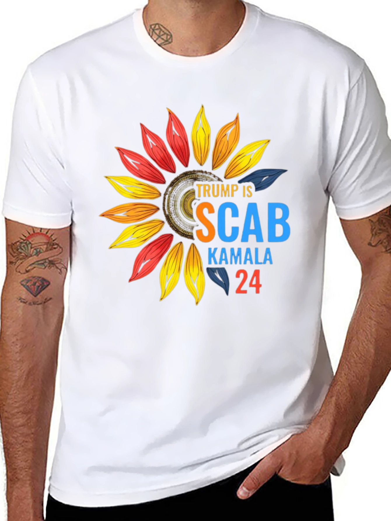 Trump is Scab Kamala 24 T-Shirt