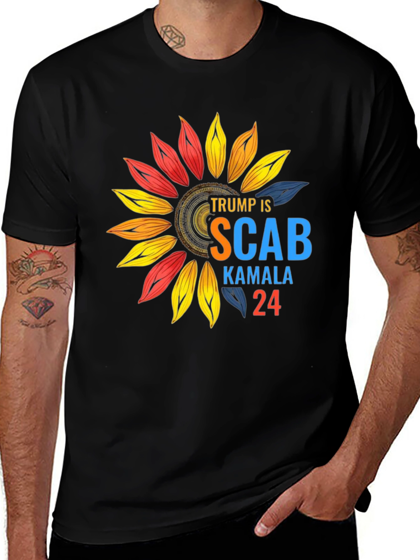 Trump is Scab Kamala 24 T-Shirt
