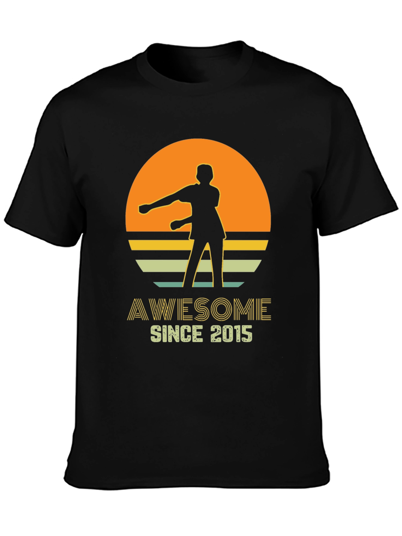 Awesome Since 2015 T-Shirt - Retro Style