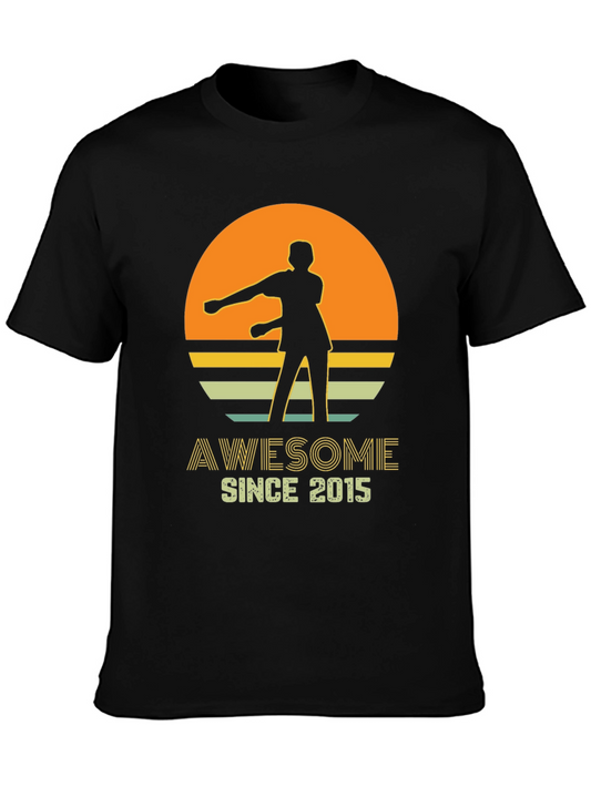 Awesome Since 2015 T-Shirt - Retro Style