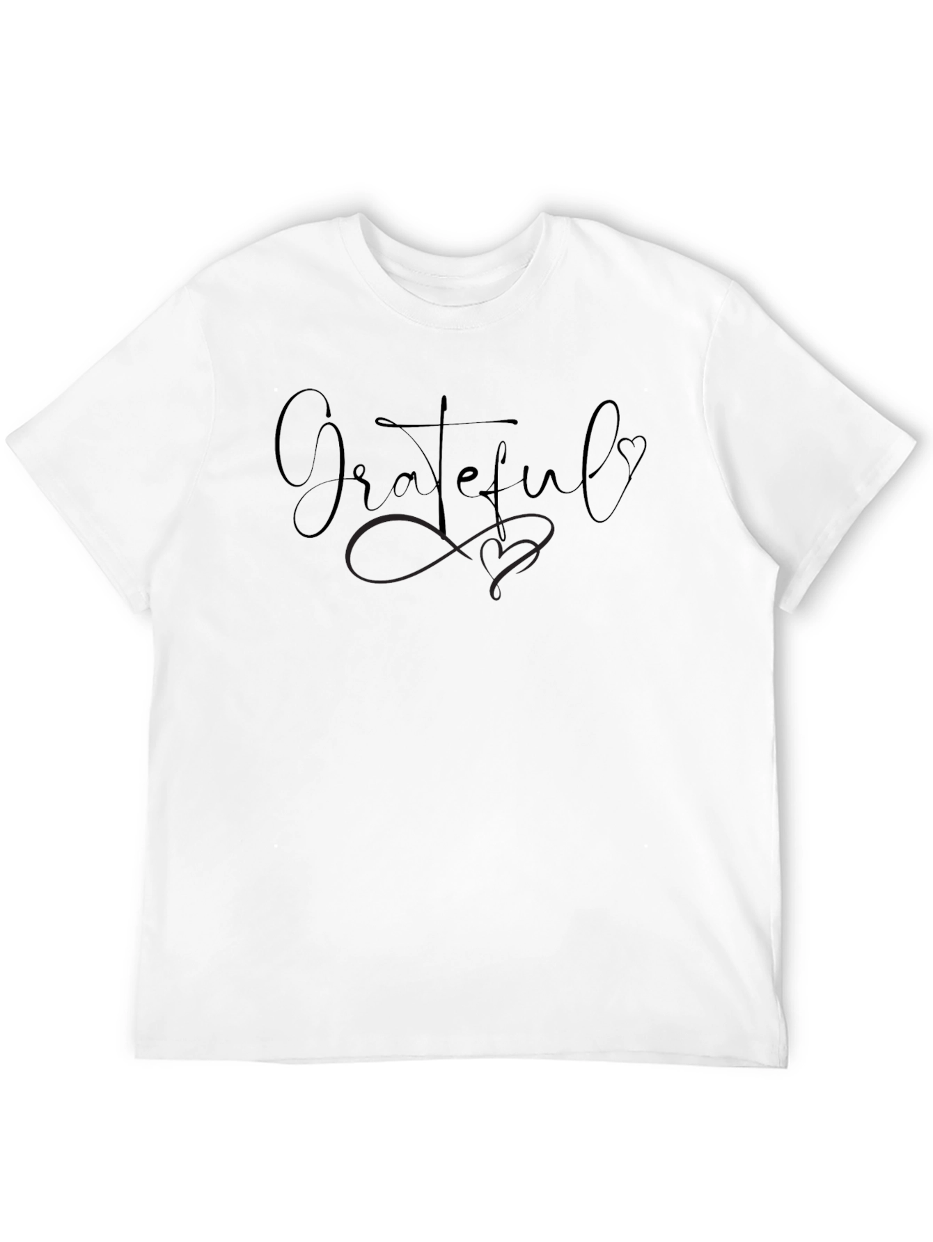 Grateful Black Crew Neck T-Shirt