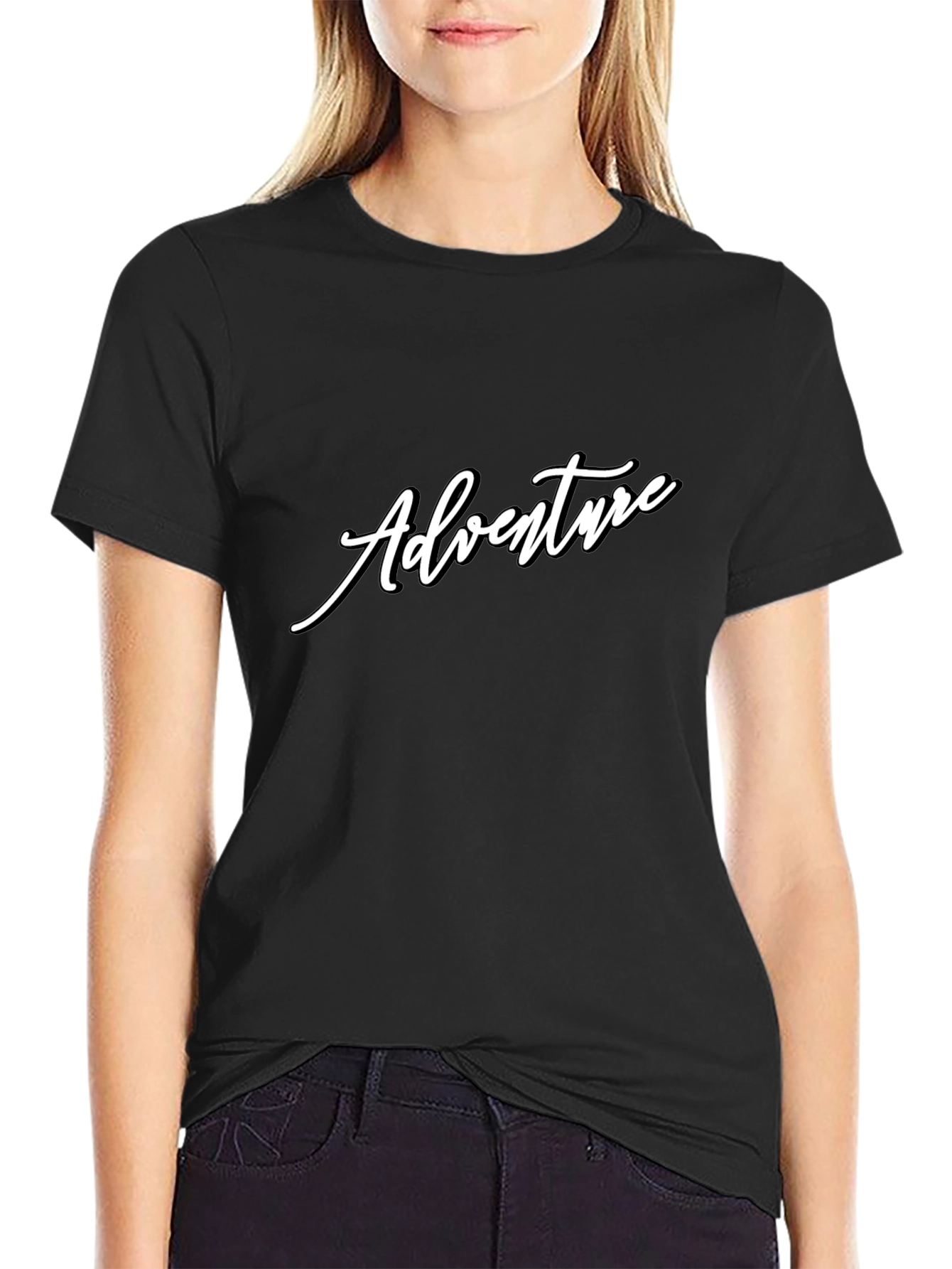 Adventure Graphic Black T-Shirt