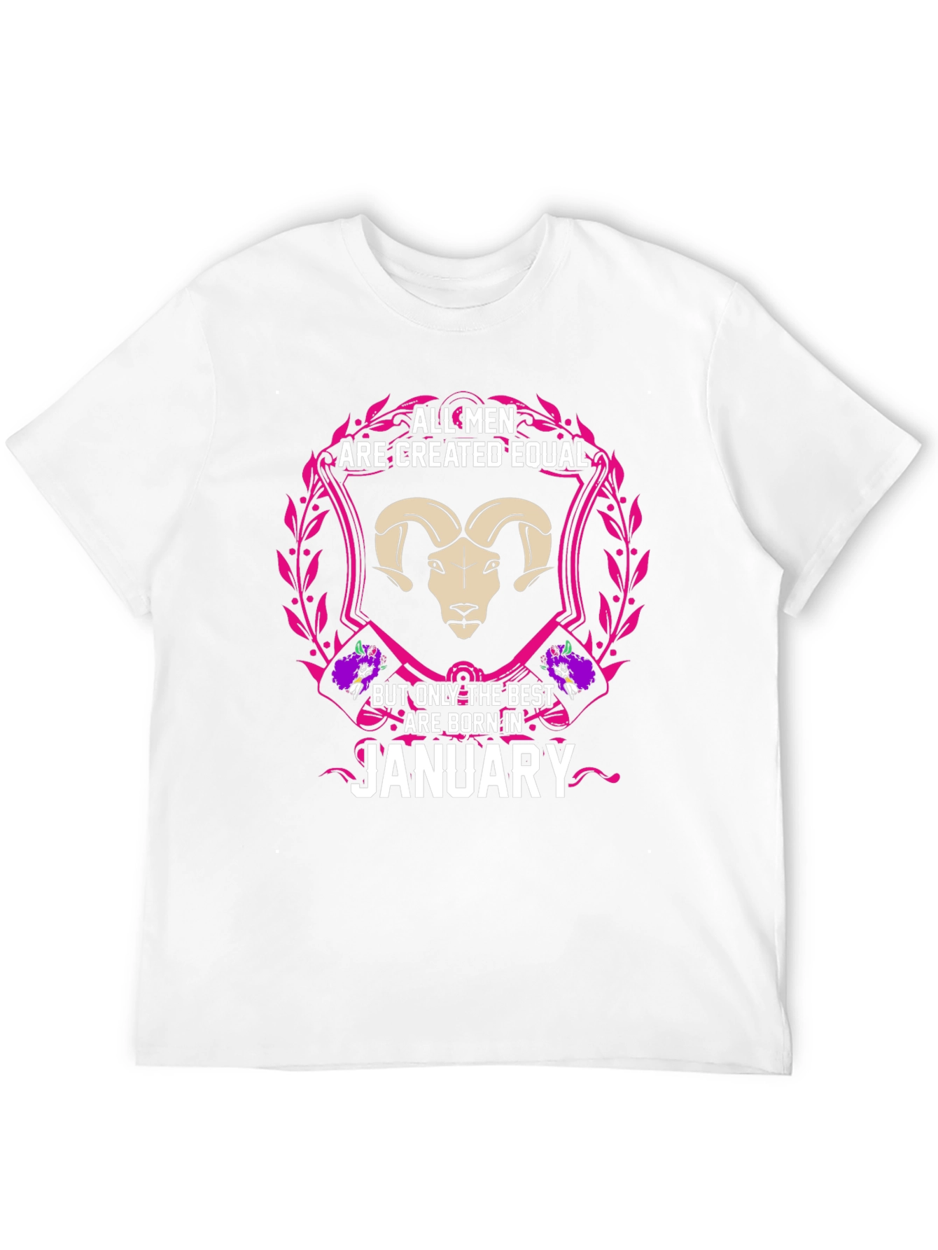 January Born Mens Graphic Tee